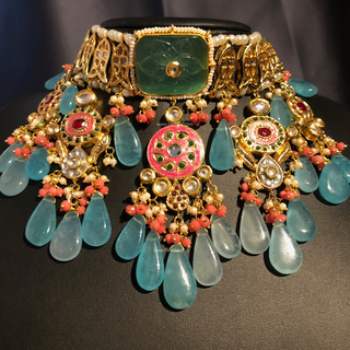 EESHA Kundan Necklace Set - Necklace Set