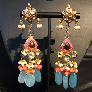 EESHA Kundan Necklace Set - Necklace Set