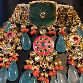 EESHA Kundan Necklace Set - Necklace Set