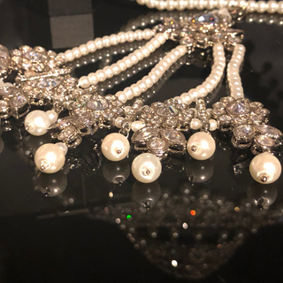 KAIRA Silver Bridal Necklace Set Bundle - Necklace Set