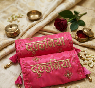 Personalised Dulhaniya Choora Covers – Elegant Wedding Hand Accessories for Brides