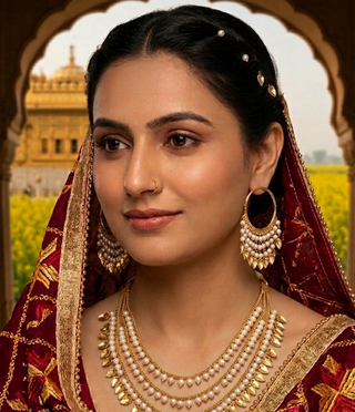 Golden Leaf & Pearl Heritage Set