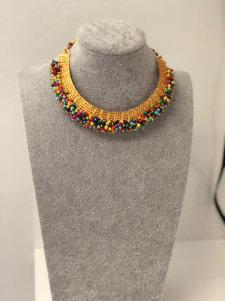 RANG-DE Pearl Necklace Set (Necklace Earrings) - Multi - Necklace Set