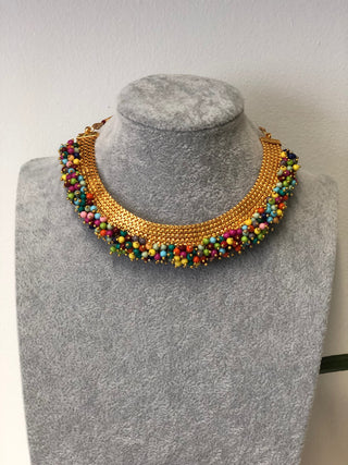 RANG-DE Pearl Necklace Set (Necklace Earrings) - Multi - Necklace Set