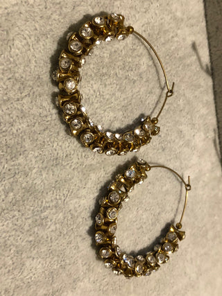 Antique Gold Earrings - Golden
