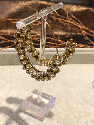 Antique Gold Earrings - Golden