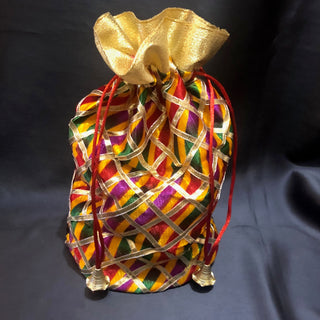 Decorative Drawstring Gift Bag (Multi) - Luxury Gift Bags