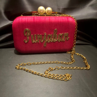 The Punjaban Statement Clutch Bag - Clutch Bag