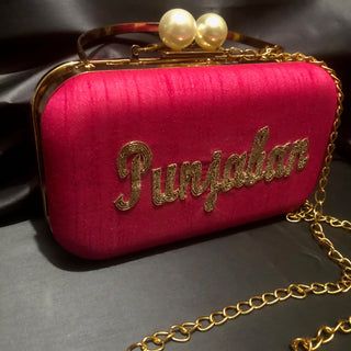 The Punjaban Statement Clutch Bag - Clutch Bag