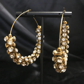 Antique Gold Earrings - Golden