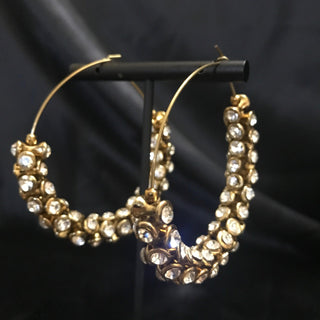 Antique Gold Earrings - Golden