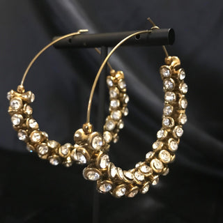 Antique Gold Earrings - Golden