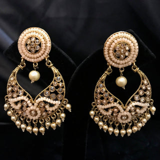 Antique Gold Earrings - Golden