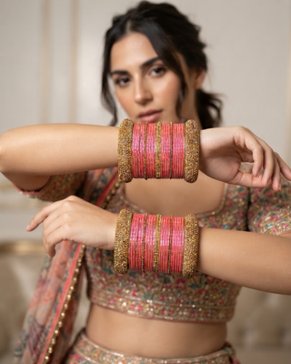Exquisite Bangle Set - Bangles Stack for Both Hands (Size 2.6)