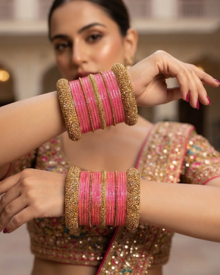 Exquisite Bangle Set - Bangles Stack for Both Hands (Size 2.6)