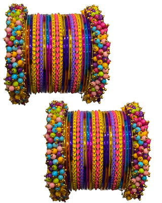 Exquisite Bangle Set - Bangles Stack for Both Hands (Size 2.6)