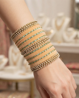 Exquisite Bangle Set - Bangles Stack for Both Hands (Size 2.10)