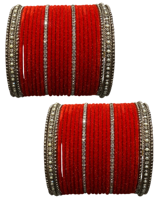 Exquisite Bangle Set - Bangles Stack for Both Hands (Size 2.4)