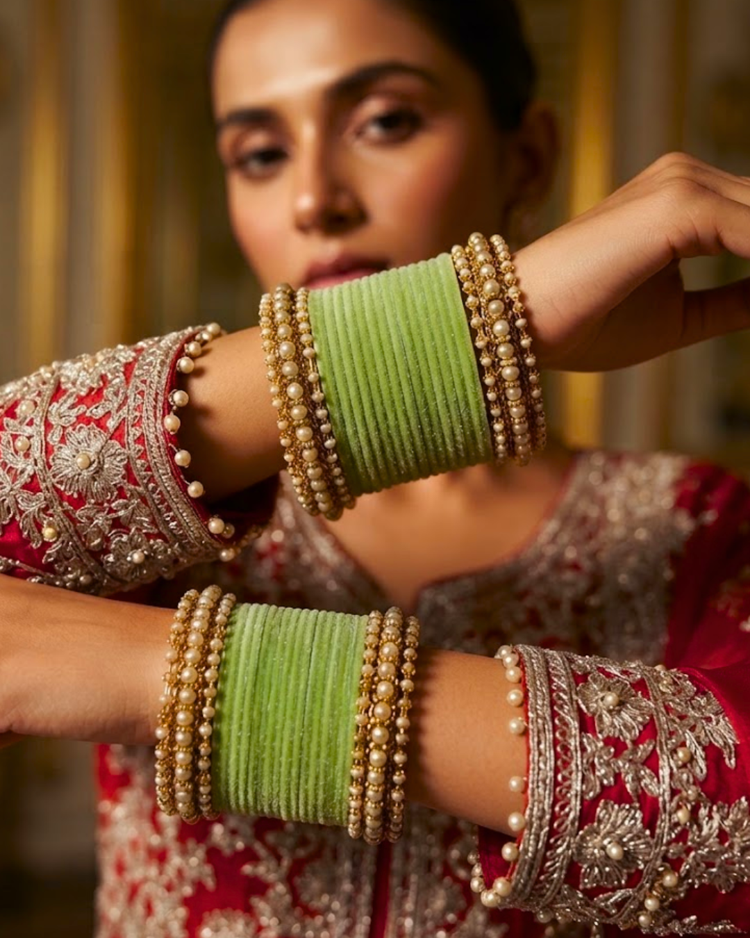 Exquisite Bangle Set - Bangles Stack for Both Hands (Size 2.8)