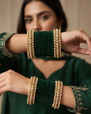 Exquisite Bangle Set - Bangles Stack for Both Hands (Size 2.8)