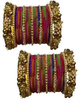 Exquisite Bangle Set - Bangles Stack for Both Hands (Size 2.6)