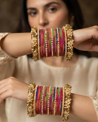 Exquisite Bangle Set - Bangles Stack for Both Hands (Size 2.6)