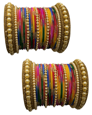Exquisite Bangle Set - Bangles Stack for Both Hands (Size 2.6)