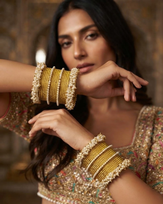 Exquisite Bangle Set - Bangles Stack for Both Hands (Size 2.4)