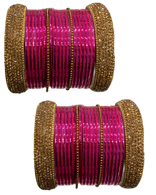 Exquisite Bangle Set - Bangles Stack for Both Hands (Size 2.6)