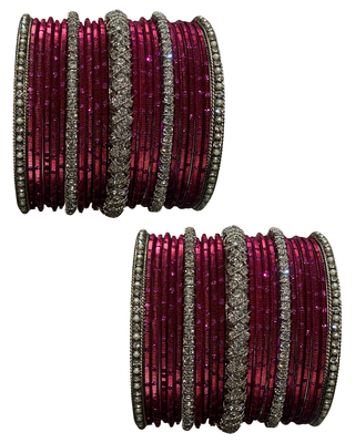 Exquisite Bangle Set - Bangles Stack for Both Hands (Size 2.8)