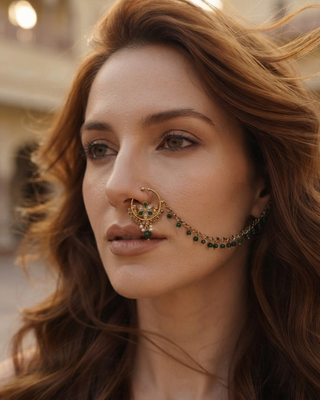 Statement Nose Pin / Nath
