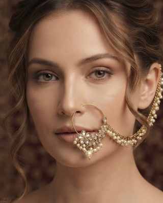 Statement Nose Pin / Nath