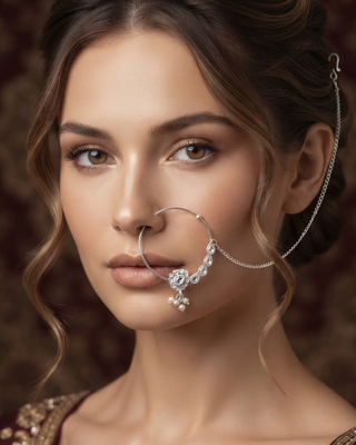 Statement Nose Pin / Nath