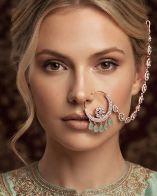 Statement Nose Pin / Nath