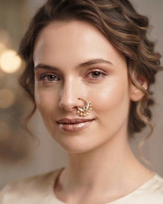 Statement Nose Pin / Nath