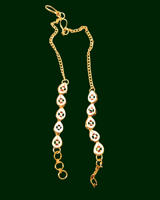 Statement Ear Chains (Sahara) - Pair for Both Ears