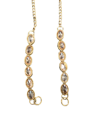 Statement Ear Chains (Sahara) - Pair for Both Ears