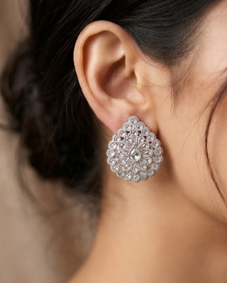 Antique Silver Earrings