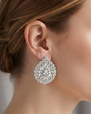 Antique Silver Earrings