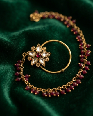 Statement Nose Pin / Nath