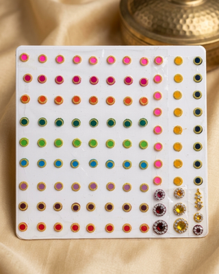 Designer Bindi Card - Limited Edition (Mini Mirror Included)