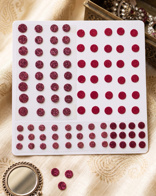 Designer Bindi Card - Limited Edition (Mini Mirror Included)
