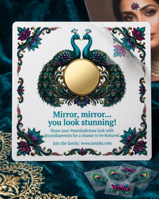 Designer Bindi Card - Limited Edition (Mini Mirror Included)