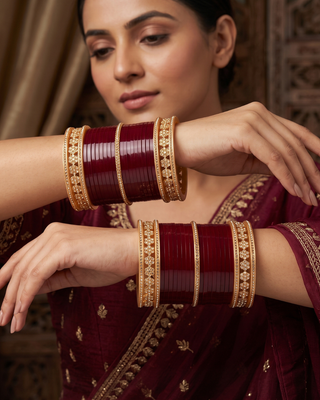 Exquisite Collection: Royal Bridal Choora - Radiance (2.4-2.6)