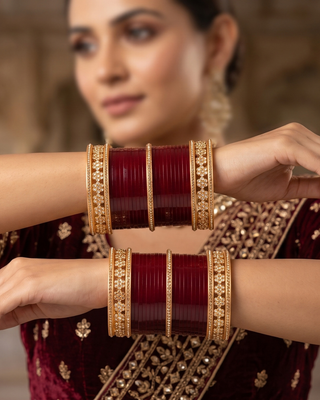 Exquisite Collection: Royal Bridal Choora - Radiance (2.4-2.6)