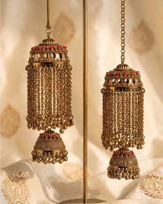 Antique Gold Bridal Kalire | Tanniskka Bridal