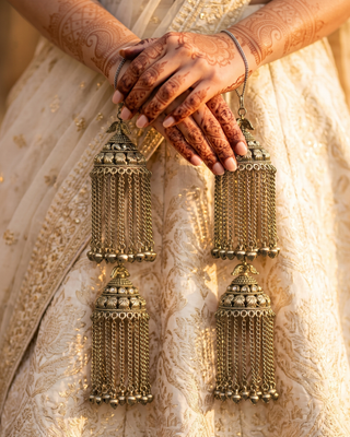 Antique Gold Bridal Kalire | Tanniskka Bridal