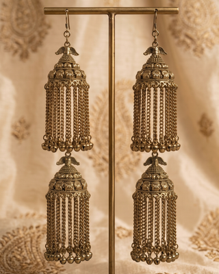 Antique Gold Bridal Kalire | Tanniskka Bridal