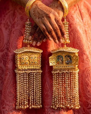 Novelty Royal Maharani & Maharaja Meenakari Doli Bridal Kalire | Tanniskka Bridal