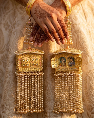 Novelty Royal Maharani & Maharaja Meenakari Doli Bridal Kalire | Tanniskka Bridal